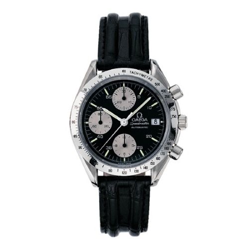 Omega Speedmaster Date 39 Stainless Steel / Black - Silver
